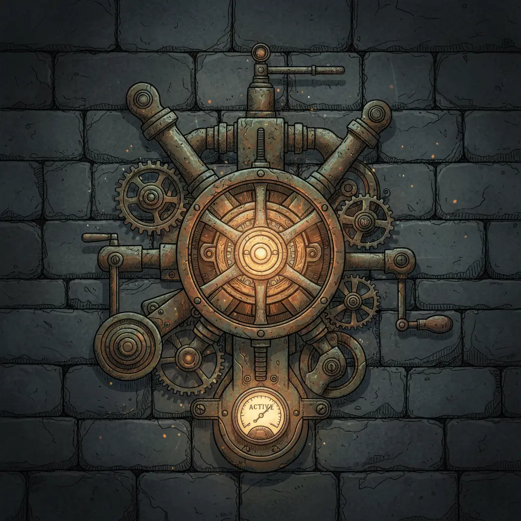 Une ancienne valve de soufflet